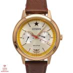 CITIZEN シチズン ディズニー コレクション ウッディモデル BU4042-09A エコドライブ SS×レザー イエロー 【丸万質舗】