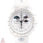 SWATCH スウォッチ オメガコラボ ミッショントゥアースフェイズ ムーンシャインゴールド スヌーピー SO33W701L クォーツ【丸万質舗】