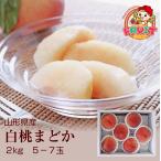白桃山形県産まどか2kgモモもも