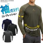 2026年春夏 ボクラワークス コトブキニット 袖だけコンプレッション 長袖クルーネック インナー メンズ 接触冷感 吸汗速乾 ストレッチ 3612