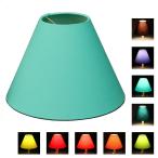 ランプシェード　スタンド交換用　キャッチ式　直径22cm　カラー　シェードのみ　照明　日本製