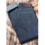 ONI-266-HJS RELAX STRIGHT DROP NEEDLE STRIPE DENIM ( игла вытащенный Jaguar do полоса Denim )