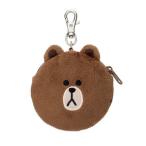 Yahoo! Yahoo!ショッピング(ヤフー ショッピング)ミニポーチ[ブラウン] （LINE FRIENDS）