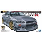 アオシマ1/24 Sパッケージ バージョンR No．85 C-WEST R34 GT-R