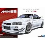 青島文化教材社 1/24 ザ・チューンドカーシリーズ No.34 ニッサン マインズ BNR34スカイラインGT-R 2002 プラモデル