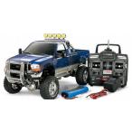 タミヤ電動ラジコンカー1/10フォード F-350 ハイリフト　フルオペレーション【フルセット・組立キット】