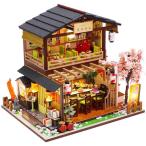 Weekender by HiTEC DIYミニチュアハウスキット 1/24スケール すし屋 模型セット 組立キット  ハイテック  DIYKIT-01