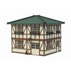 【HOゲージ 1/80・1/87スケール】 情景シリーズ 【街角のお店-4】  sankei  MK05-14  組立キット ミニチュアペーパークラフト