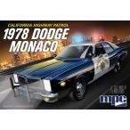 MPC 1/25 ダッジ・モナコ1978 CHP ポリスカー プラモデル組立キット