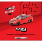 ターマックワークス T64G-009-RE  1/ 64スケール  Mercedes-Benz C 63 AMG Coupe Black Series レッド  ミニカー完成品