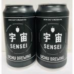 宇宙　SENSEI ３５０ｍｌ×２缶　うちゅうブルーイング　宇宙ビール