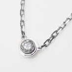 カルティエ Cartier ダムール ネックレス スモールモデル 750WG ホワイトゴールド ダイヤモンド1P ペンダントネックレス 中古