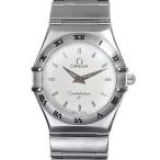 オメガ OMEGA コンステレーション 25MM クォーツ1572.30 ホワイト文字盤 ステン SS レディースウォッチ 中古