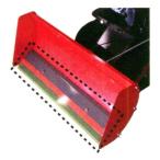 ショッピング部品 OREC オーレック 小型除雪機 スノークリーン SGW802・803・804専用オプション部品 ゴムスクレーパーセット  (品番 0925-80100)