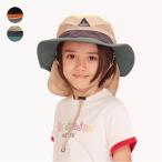 ショッピングKIDS 【子供服】 Kids Foret (キッズフォーレ) 配色切替日よけ付撥水ハット・帽子 50cm〜56cm B33406