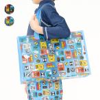 子供服 Kids Foret (キッズフォーレ) ＪＲ新幹線電車総柄プールバッグ  B35692
