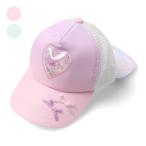  ребенок одежда Kids Foret ( Kids four re) украшен блестками ввод Heart сетчатая кепка 52cm 54cm 56cm B47450