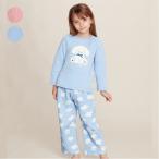 子供服 Kids Foret (キッズフォーレ) いぬ柄キルト長袖パジャマ 90cm 100cm 110cm 120cm 130cm 140cm B65757
