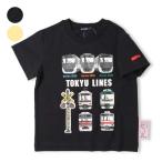 【子供服】moujonjon (ムージョンジョン)【ネット限定】東急電鉄電車大集合半袖Tシャツ 90cm〜130cm F32817