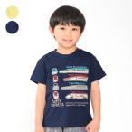 【子供服】ネット限定 moujonjon (ムージョンジョン) JR新幹線電車半袖Tシャツ 100cm〜130cm F32823