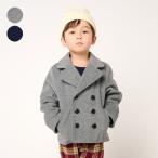【再値下げ】【23秋冬SALE50%OFF価格】moujonjon (ムージョンジョン) 無地ピーコート・ジャケット 男の子 M50102 CP