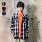 子供服 Daddy Oh Daddy (ダディオダディ) 【ネット限定】フード付チェックシャツ 120cm 130cm 140cm 150cm 160cm 170cm V96550