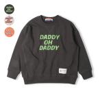 子供服 Daddy Oh Daddy (ダディオダディ) 【ネット限定】ロゴプリント裏毛トレーナー 120cm 130cm 140cm 150cm 160cm 170cm V96651