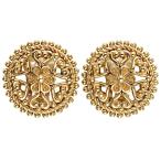  Dior Dior цветочный узор серьги GP Circle иен цветок бренд женщина женский аксессуары день рождения подарок 