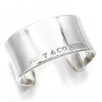 Tiffany TIFFANY&amp;Co. 1837 широкий кафф серебряный браслет 16cm ювелирные изделия женский женщина день рождения подарок бренд 