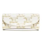 ショッピングセリーヌ セリーヌ CELINE リングケース トリオンフキャンバス ホワイト レディース トラベル 小物 可愛い 人気 プレゼント 贈り物 ブランド