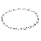 ショッピングティファニー ティファニー TIFFANY＆Co. ハードウェア マイクロ リンク ブレスレット ラージ 17cm スターリングシルバー 女性 ユニセックス ブランド