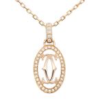カルティエ Cartier ドゥーブルC ロゴ 