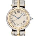 カルティエ Cartier パンテール ヴァンドーム LM SS/YG 1ロウ クォーツ 30mm メンズ腕時計 ユニセックス ヴィンテージ 中古