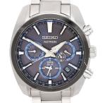 セイコー SEIKO アストロン SBXC053 5X53-0AJ0 GPS 電波ソーラー ブラック文字盤 SS メンズ腕時計 42.7mm 中古