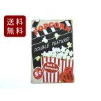 アメリカン風ブリキ看板 映画館 カチンコ ポップコーン 30cmX20cm レトロ ガーデニング アンティーク アメリカン 屋外 飾り方 おしゃれ 庭 カフェ レトロ 車