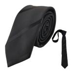  узкий галстук маленький галстук черный ширина 5cm полоса простой .. подарок . одежда модный бизнес длина .. person галстук женщина костюмированная игра фартук работа поминальная служба 