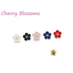  Sakura Sakura значок 2cm все 5 цвет весна входить . тип церемония окончания различный место . цветок застежка bachi булавка z модный украшение person способ применения установка person baji бабочка сцепление значок 