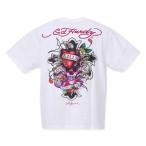 ショッピングhardy 大きいサイズ Ed Hardy 天竺プリント半袖Tシャツ 3L 4L 5L 6L 8L ラッピング可