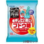 ぷるんと蒟蒻ゼリーパウチ ブドウ糖 ラムネ味 18個セット