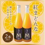 紅まどんな ジュース セット 720ml×2 愛媛県産 紅マドンナ ストレート 果汁100% 濃厚果汁 産地直送 送料無料 ジュース みかんジュース