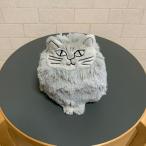 リサラーソン ちいさいねこ ぐれーのペッパー ぬいぐるみ グレー K-8089【LISA LARSON/リサ・ラーソン/おもちゃ/玩具/ねこ/北欧/北欧雑貨】