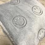 ニコ　バーンアウトブランケット　Lサイズ　グレー 140×200cm【NICO／BLANKET／スマイル／大判ブランケット／毛布／ブランケット】