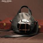 ショッピング革 REALMIND LILY APORON アポロン クロコ型押しポイントのソフトレザーラウンドフォルム ショルダーバッグ 本革 革 レザー レディース