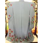 振袖 処分市 未仕立て品 シミ有りに付き大幅値下げ 振袖処分 B品 振袖特価 グレー 振袖花柄 シビラ 女性用 振袖安い 振袖限定特価