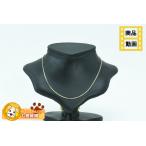 K18 колье венецианский 3.0g 44cm свободный металлические принадлежности есть универсальный колье б/у товар простой отделка степень A