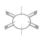 リンナイ 010-386-000 ごとく ゴトク 五徳【大サイズ ※左右共通（ステンレス） 《純正部品》《ビルトインコンロ部品》 純正ビルトインコンロ部品 純正品