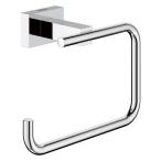グローエ アクセサリー 【40 507 001】 エッセンシャルキューブ トイレットペーパーホルダー(カバーなし)（メーカー直送の為、代引不可）