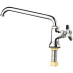 三栄水栓 単水栓 立形上向自在水栓 JA57J-13 [蛇口]