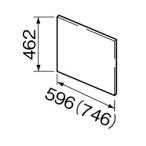 klinap flat type вытяжной зонт для занавес доска косметика занавес доска ( вытяжной зонт цвет ) черный (K) RM-75HK