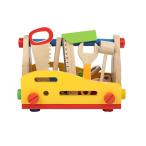 モンテッソーリ玩具 3歳 4歳 5歳 組み立て はめこみ 大工さん玩具 工具おもちゃ 知育 指先の器用さ 54PCS 本物とそっくりB0DWG4HKJF